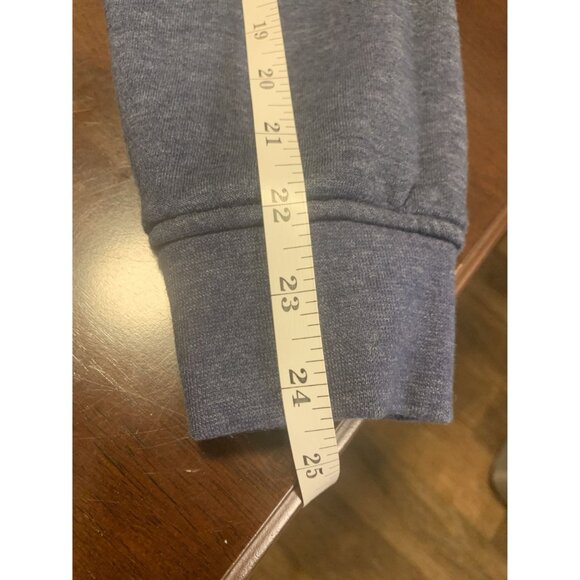 Orvis M Signature Quarter Zip outdoor Winter Sweatshirt Blue - Picture 6 of 8